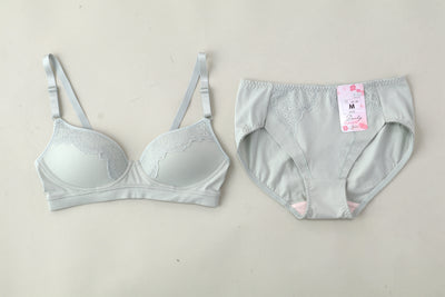 婦人ノンワイヤーブラ＆ショーツ2枚セット