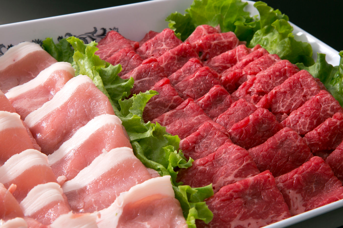 【IP食-5】国産牛・黒豚すき焼食べ比べセット【2026福袋先行予約販売】