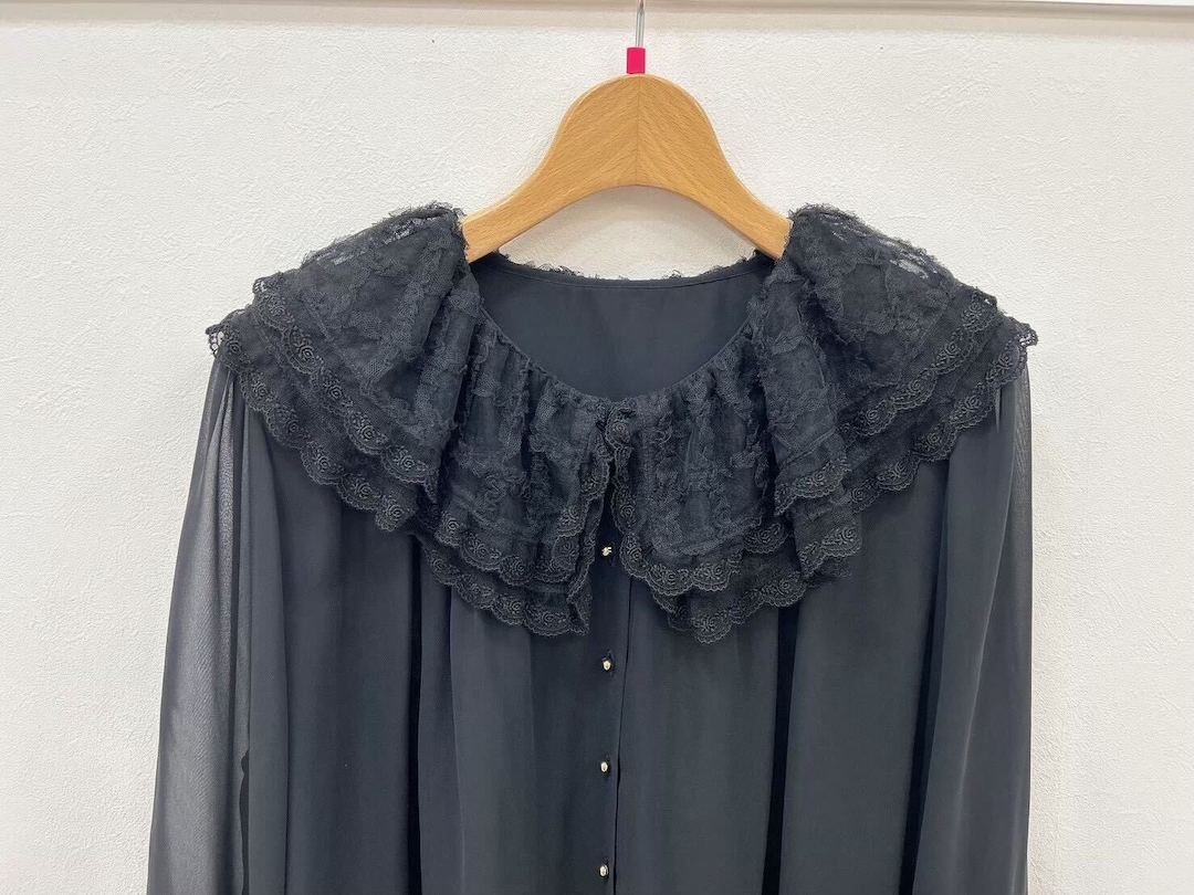 Yukiemon | シフォンパイブラウス3Lサイズ【4675360】12th collection