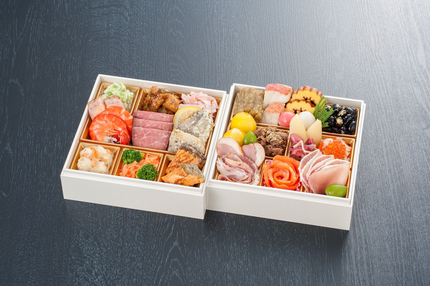 【O-35】和洋おせち二段重 | 加賀温泉郷　山代温泉「宝生亭」【配送エリア：関東限定】