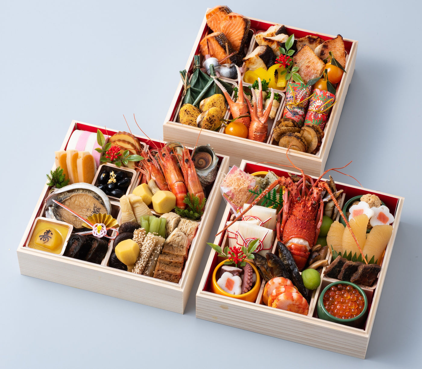 【O-4】和風三段重「明石」 | 築地寿司岩【配送エリア：関東限定】