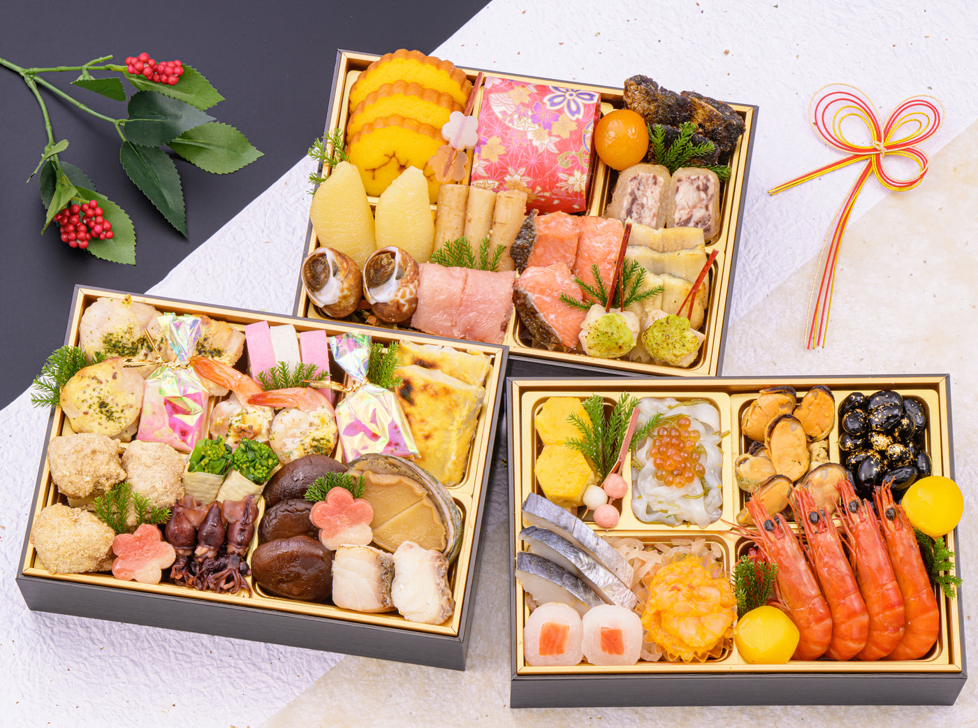 【O-9】おせち料理三段重「祥雲」 | 京都祇園「和山」監修【配送エリア：関東限定】