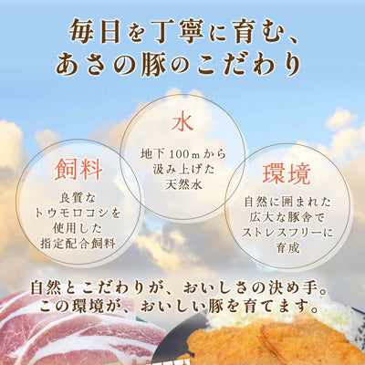 【こんなの見たことない⁉】薄いとんかつ【希少！栃木県産あさの豚使用】【送料無料】