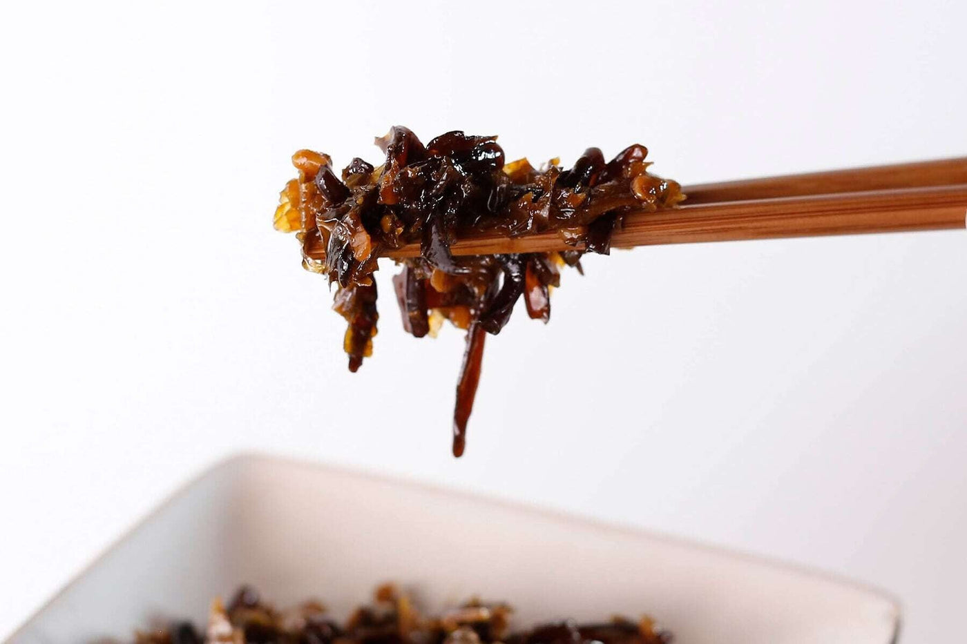 【きくらげで便秘解消×美容のW効果の佃煮】きくらげの佃煮（高菜ラー油）