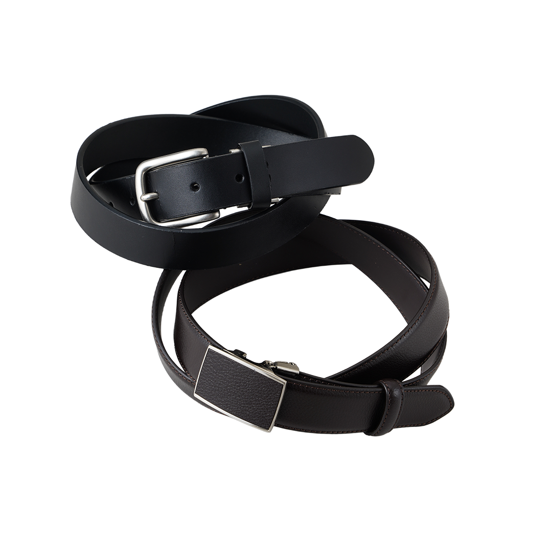 【衣料-3】紳士ビジネスベルト2本セット【2026福袋先行予約販売】