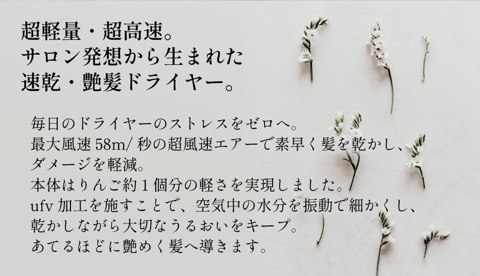 ufv ライトヘアードライヤー【送料無料】