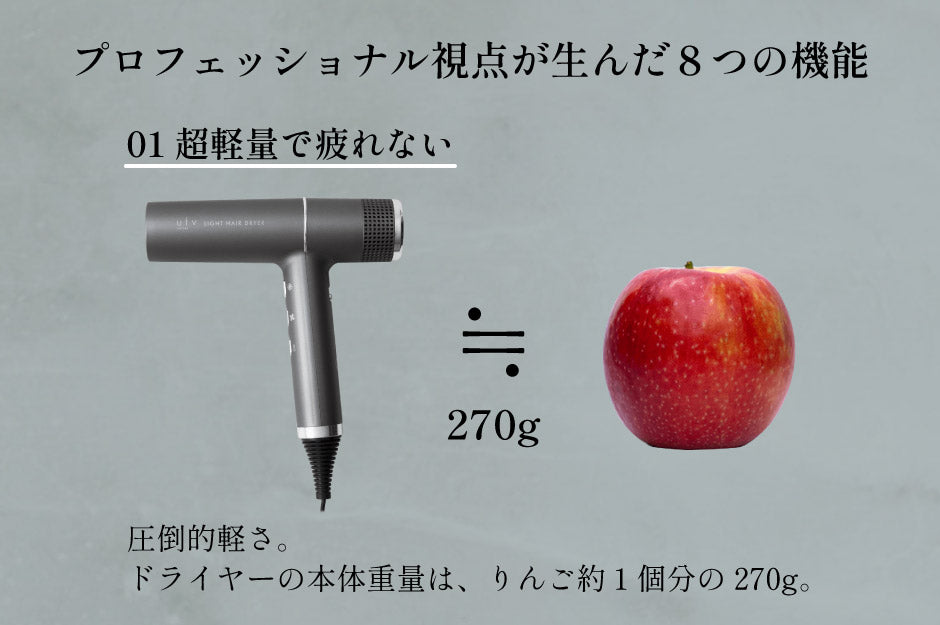 ufv ライトヘアードライヤー【送料無料】
