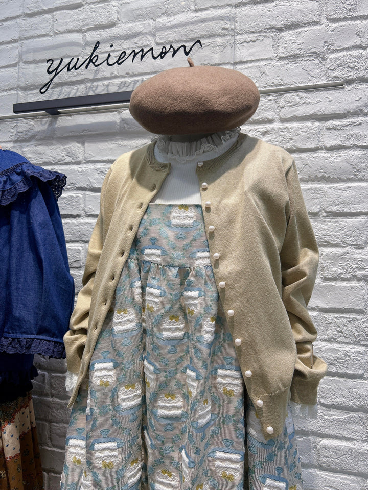 yukiemon | チェリーケーキジャガードジャンスカMサイズ【4115010