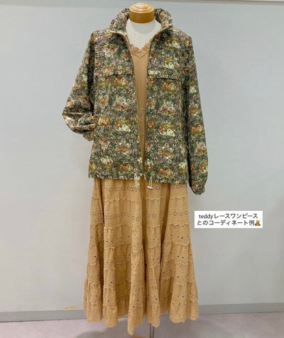 yukiemon | テキスタイルブルゾンMサイズ【5190050】13th collection