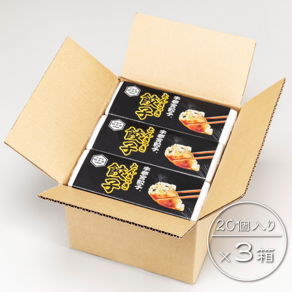 とんきっき餃子 20個入り (ボックス) – 福田屋オンラインストア とんきっき餃子 20個入り (ボックス) – 福田屋オンラインストア