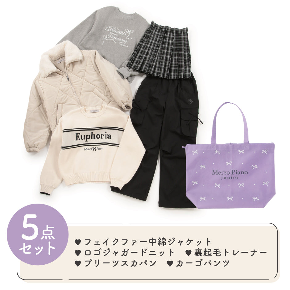 【2026福袋先行予約販売】<メゾピアノジュニア>女の子用 140～160cm Bセット【IP】
