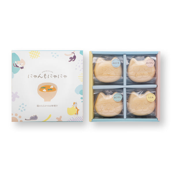 猫のもなかのお味噌汁 にゃんもにゃにゃ 4個入り