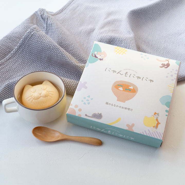 猫のもなかのお味噌汁 にゃんもにゃにゃ 4個入り – 福田屋オンラインストア