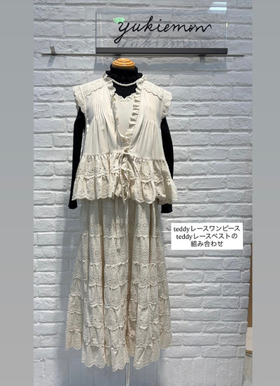 yukiemon | Teddyレースワンピース【5115050】Mサイズ 15th collection
