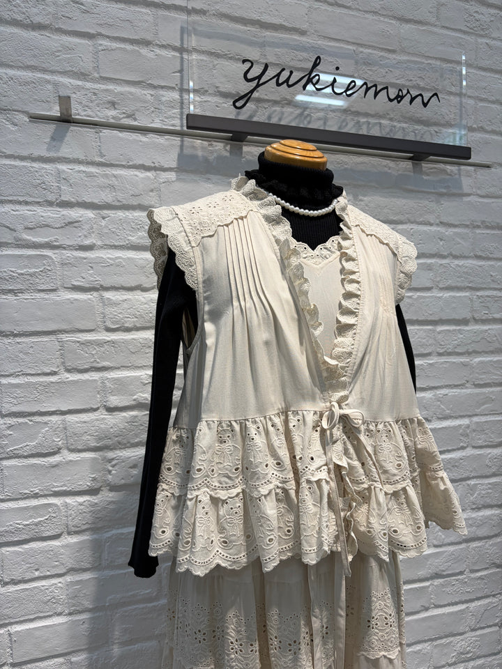 yukiemon | Teddyレースベスト【5675080】3Lサイズ 15th collection