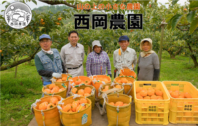 【入荷待ち】西岡農園 | 甘柿のセミドライ
