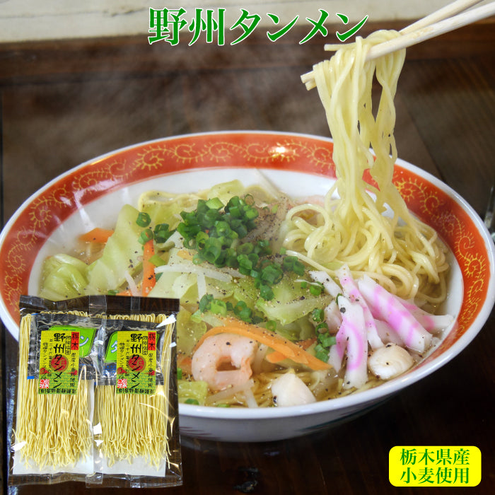 星野製麺 野州支那そば&野州タンメン 10食セット ｜ 栃木県産品 那須塩原市 FN077