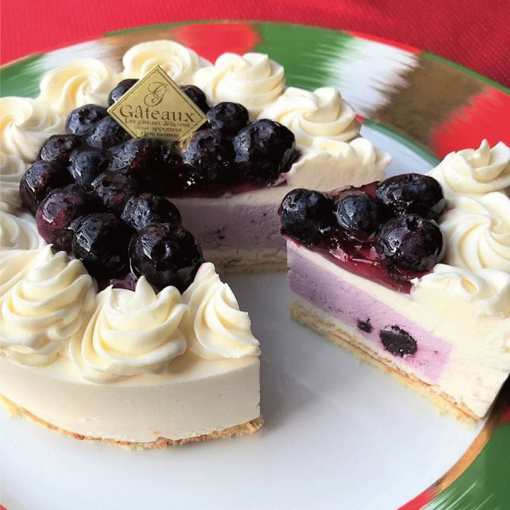 ブルーベリーチーズにゃんこケーキ ブルーベリーチーズにゃんこケーキ 季節限定発売】ねこねこチーズ
