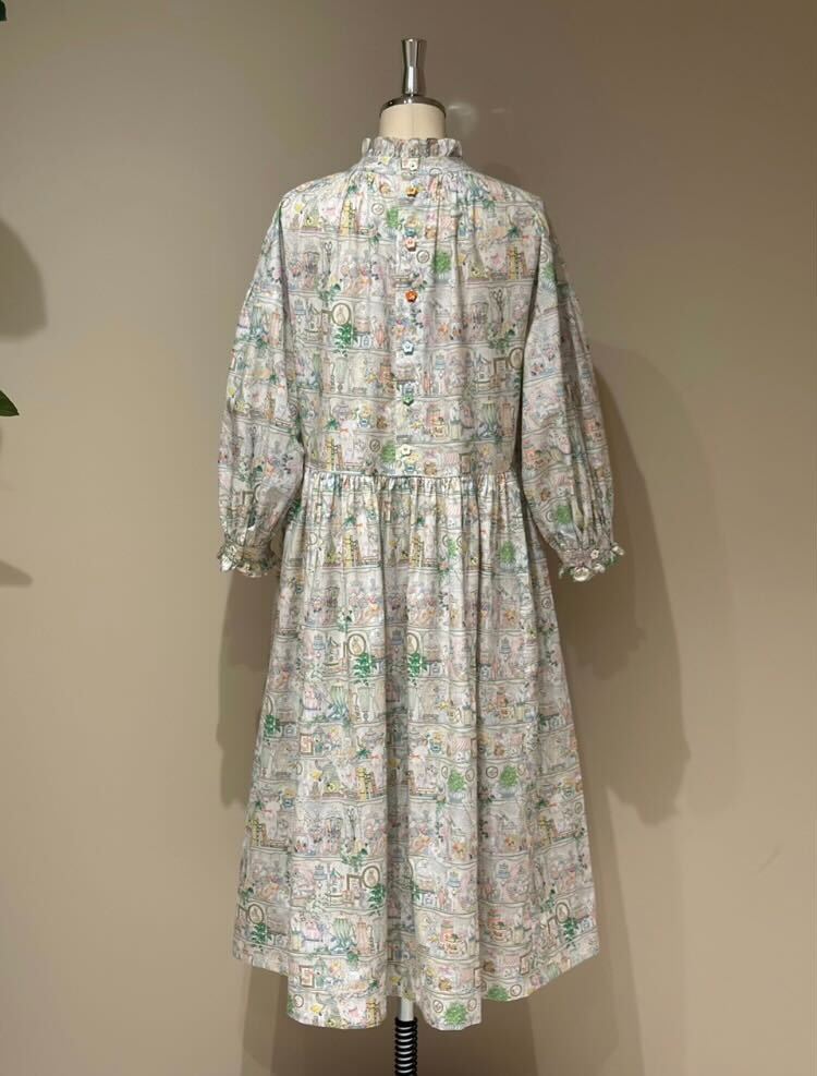 yukiemon 刺繍ワンピース　fl5 フランシュリッペおこのみワンピースFL5タグ付き☆yukiemon