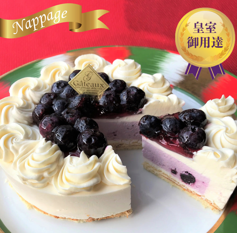 6月の森 ブルーベリーレアチーズケーキ ナパージュ – 福田屋オンライン