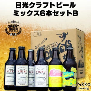 NikkoBrewing 日光クラフトビール ミックス6本セットB