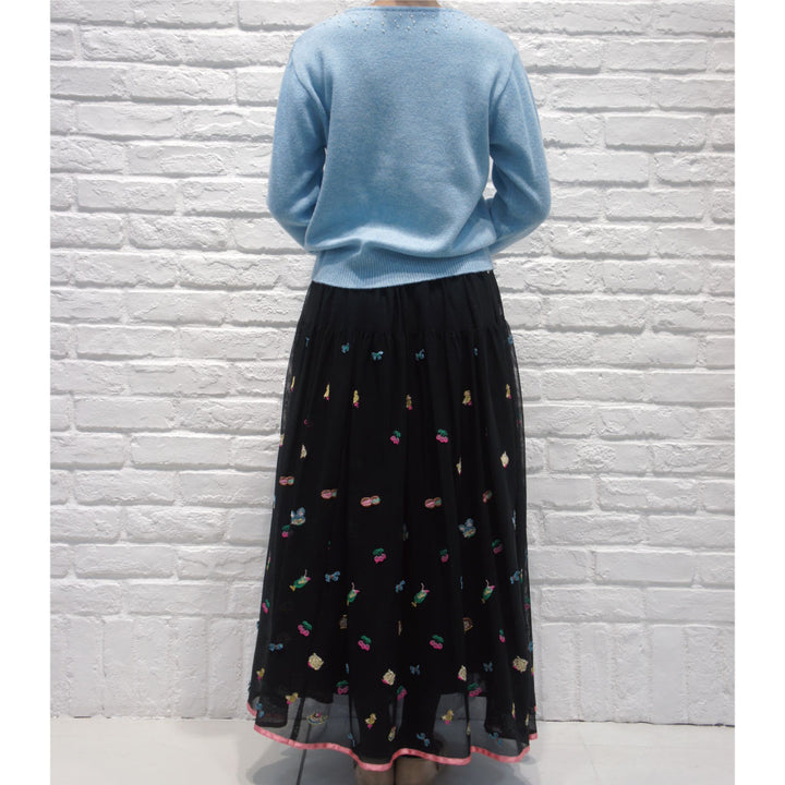 yukiemon | 4th collection | ジュエリーティアードスカート – 福田屋 